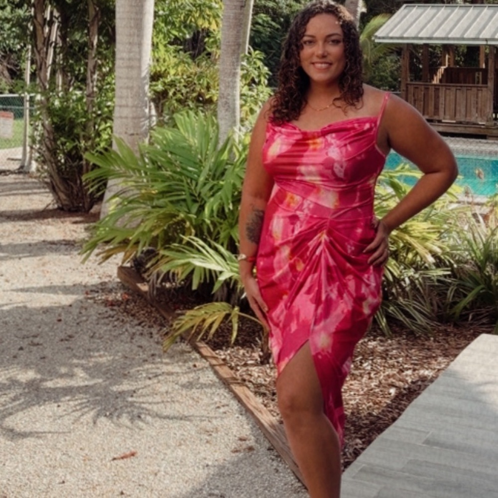 Vibrant Pink Dress